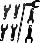 8PCS Pneumatic Fan Clutch Wrench, 43300 Removal Tool Kit, Black. Fixed Price $45.82.