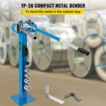 Vevor YP-38 Metal Bender 1"-3" Flat Bar Square Rod Bending 7 Dies W/ Floor Stand. Fixed Price $161.95.