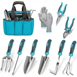 Gardening Tools, Carsolt 10 Piece Heavy Duty Stainless Steel Set.... Fixed Price $50.13.