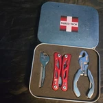 Swiss Tech Gift Box Set Precision Pocket Size Micro Multi Tools New Opeed Tin. Fixed Price $24.97.