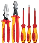 Knipex 989822US 5-PIECE 1000V Insulated High Leverage Pliers And Screwdriver. Fixed Price $208.25.