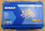 Kobalt 30 Piece Standard (sae) Metric Mechanics Tool Set Ratchet Sockets. Fixed Price $39.99.