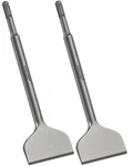 2PCS Sds Plus Chisel 3-INCH Wide Cranked Angled Bent Tile Removal Tool.... Fixed Price $38.62.