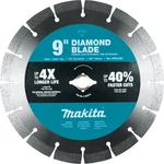 New Makita E-02515 9" Diamond Saw Blade, Segmented. Fixed Price $30.00.
