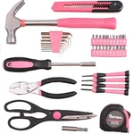 Pink 39-PIECE Repair Kit Set General Household Hand Toolbox Durable. Fixed Price $32.48.