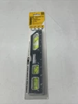 Toughbuilt Aluminum 9" Magnetic 4 Vial Torpedo Level TB-H2-L-9T-M Rare Earth. Fixed Price $27.89.