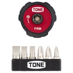 Tone Finger Ratchet Wrench Set FRB6S Bit Insertion Red 7 Items. Fixed Price $37.45.