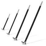 Abn 4 Piece Rolling Head Pry Set - 12, 16, And 20 Inch Ladyfoot. Fixed Price $35.99.