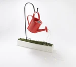 Mr. Sunshine Solar Watering Can Garden Stake With Microlight - Red M70343. Fixed Price $39.98.