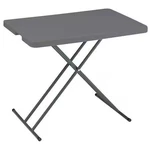 Iceberg 65491 Indestructable Classic Personal Folding Table, Charcoal Top And. Fixed Price $53.99.