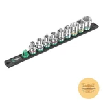 Wera Hex Socket Set 1/2SQ Rail 9PC 005480. Fixed Price $133.16.
