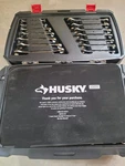 Husky 244 Piece Sae Metric Mechanics Tool Set With Box. Fixed Price $214.99.