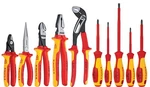 Knipex Insulated Industrial Tool Set With Hard Case 10 Pieces 9K 98 30. Fixed Price $272.79.