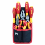 Wiha 32985 7 Piece Insulated Industrial Pliers And Screwdriver Set. Fixed Price $125.03.