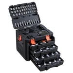 Vevor 256 Piece Mechanic Tool Kit Model 100002 1/4 3/8 1/2 Drive. Fixed Price $179.99.