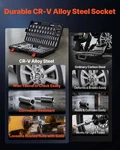 Mechanics Tool Set, 159-PIECE Kit, 1/4 In, For Automotive Repair. Fixed Price $106.64.