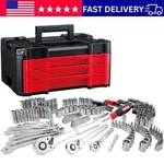 Craftsman Versastack 230-PIECE Mechanics Tool Set 1/4 3/8 1/2 Drive New. Fixed Price $179.99.