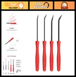 4-PIECE Mini Pry Bar Set Durable Steel Tools For Auto, Home & Diy Projects. Fixed Price $47.99.