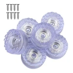 Screw-in Rubber Feet Leg Pads 36 Pcs With Stainless Steel Install Screws. Fixed Price $17.60.