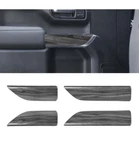 Voodonala For Chevy Silverado Door Interior Panel Cover Black WOOD,4PCS,. Fixed Price $29.99.