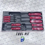 Snap-on Tools New Red 10PC Screwdriver & Magnetic Pocket Prybar Set SDDDPBX100R. Fixed Price $499.95.