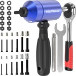 Rivet Nut Adapter Kit - Dual Drive Modes: Drill/ratchet, With 270PCS Nu.... Fixed Price $62.15.