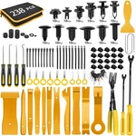 Gooacc 238PC Trim Removal Tool Kit 120 Clips + 118 Remover Auto Yellow Set. Fixed Price $52.99.