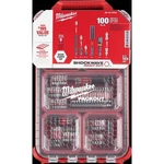 Milwaukee Shockwave 100PCS Impact Driver Bit Set Packout. Fixed Price $105.61.