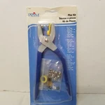 New Prym Sewing Plier Kit Open Ring Snaps Eyelets Decorative. Fixed Price $9.59.