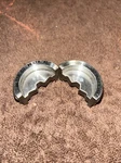 Burndy U6CABT Index 346 Crimping Die #4 Str. Cu. #6 Al Stainless Steel. Fixed Price $95.00.