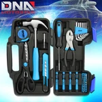39PCS Household Hand Kit Screwdriver Pliers Hammer Hex Keys Toolbox Blue. Fixed Price $22.49.