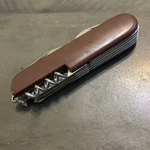 Pocket Knife Multi-tool Army With Brown Leymar Handle Maxam Brand New. Fixed Price $12.22.