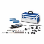 Dremel 4300-9/64 Variable Speed Rotary Tool Kit With Flex Brand New Us. Fixed Price $198.55.