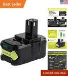 High-capacity 6.0AH Lithium-ion Battery For Ryobi One+ Tools Safe & Reliable. Fixed Price $44.79.