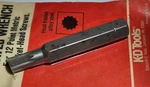 Kd Tools 8MM Serrated Wrench For 12 Point Metric Socket Head Screws. Fixed Price $9.99.