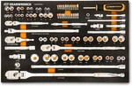 Gearwrench 89 Piece 1/4", 3/8" & 1/2" Drive 120XP Mechanics Tool Set Foam Tray. Fixed Price $380.00.