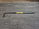 (qty 2) Truper BU-75 3/4 X 30 In. Black Forged Steel Gooseneck Wrecking Bar. Fixed Price $35.00.
