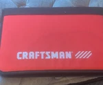 Craftsman Hand Tool Set Sockets Wrenches Ratchet Chrome Bag Red Black. Fixed Price $71.99.