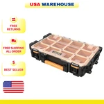 New Durable 10-COMPARTMENT Small Storage Parts Organizer Ridgid Pro System Gear. Fixed Price $47.28.