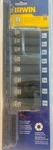 Irwin 1882413 3/8" Drive Piece Deep Wall Impact Metric Socket Set. Fixed Price $34.00.