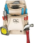 New Clc 179354 10-POCKET Nail White Leather Heavu Duty Tool Bag 0154161. Fixed Price $46.95.