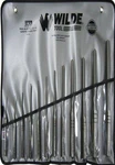 Wilde Tool 12-PIECE Roll Spring Punch Set-vinyl (RS912.NP/VR). Fixed Price $66.33.