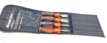 New Snap-on SGHBF600AO 4-PIECE Instinct Soft Grip Handle Mixed File Set Sealed. Fixed Price $184.99.