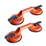 Vevor Vacuum Suction Cup Double Glass Lifter 4.7" 330 Lbs 2 Pack Aluminum Handle. Fixed Price $33.58.