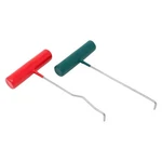 Aes Industries 9317 Heavy-duty 2-PIECE Pull Rod Set, Vinyl Grip, Straight, Bent. Fixed Price $20.12.