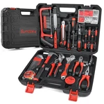 Sundpey 148-PIECE Home Repair Kit Portable Hand Tools Case Ratcheting Screw. Fixed Price $58.48.