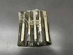 (t) Vintage Craftsman Wf 4302 5PC Punch Chisel Set Pouch - Vgc Usa. Fixed Price $35.00.