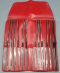 Vtg Simonds Swiss Pattern NO.2 6-1/4 Asst Needle 12PC Set American. Fixed Price $48.99.