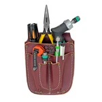 New Essential 7-PIECE Tool Kit Clc Heritage Leather Pouch- Klein Wera Ullman. Fixed Price $199.00.