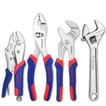 Workpro Set 4-PIECE Locking Slip-joint Groove Red, Blue. Fixed Price $41.77.
